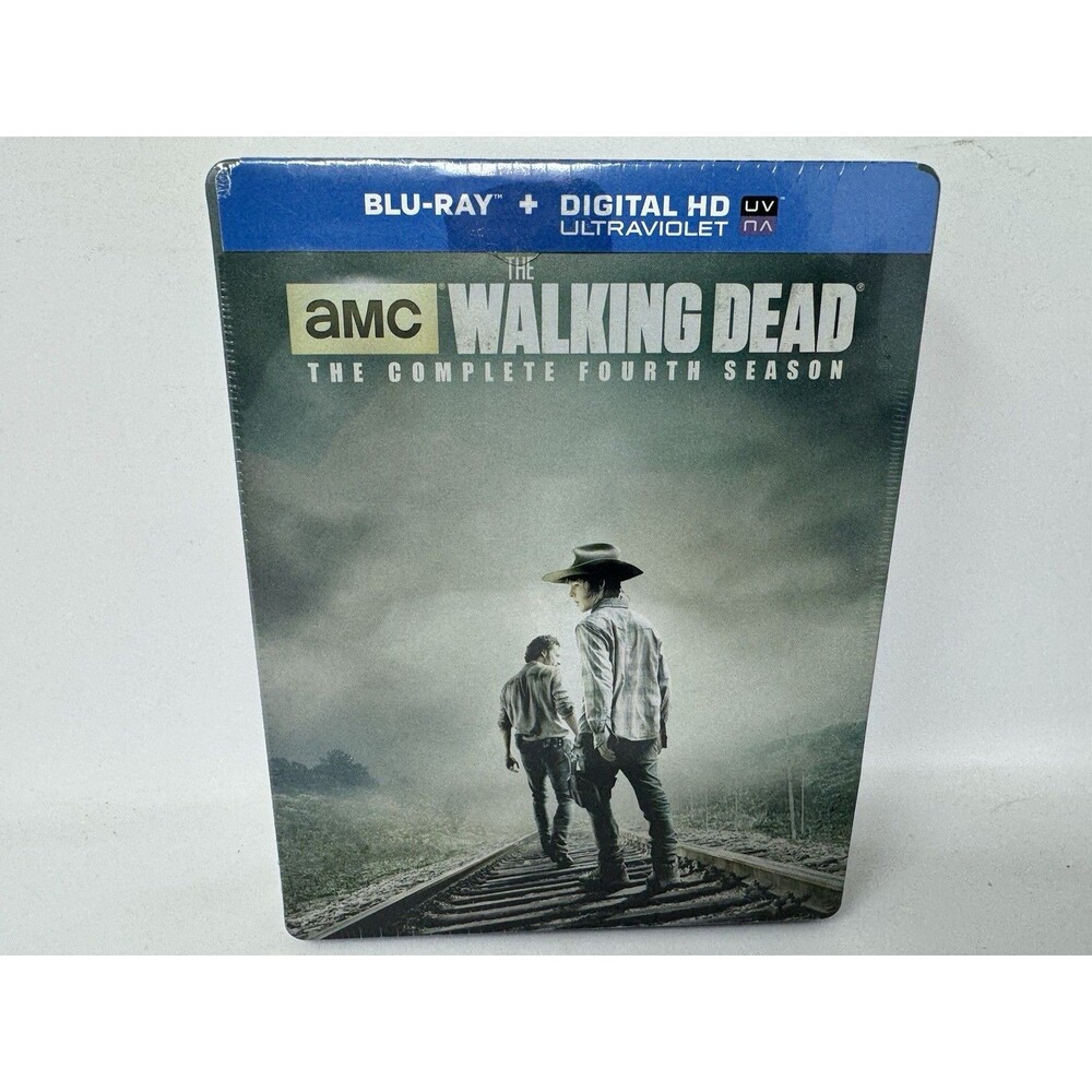 The Walking Dead: Complete Fourth Season 4 - Blu-Ray - Target Steelbook - New